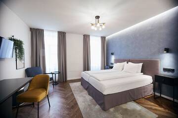 Фото номера Улучшенный номер «Комфорт» Отель Rixwell Hotel Konventa Seta г. Рига 2