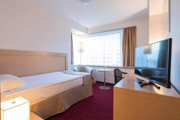 Фото номера Стандартный одноместный номер, доступ в тренажерный зал Отель Riga Islande Hotel with FREE Parking г. Рига 5