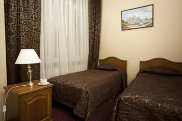 Фото номера Двухместный номер эконом-класса с 2 отдельными кроватями Отель Boutique Hotel Monte Kristo г. Рига 2