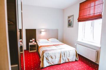 Фото номера Стандартный одноместный номер Отель Hanza Hotel &amp; Wellness г. Рига 4