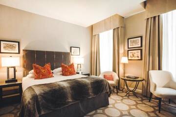 Фото номера Номер Делюкс с правом посещения сауны Отель Grand Palace Hotel - The Leading Hotels of the World г. Рига 6
