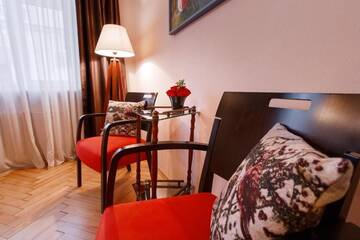 Фото номера Апартаменты с 2 спальнями Апартаменты ANNA Riga Apartment г. Рига 53