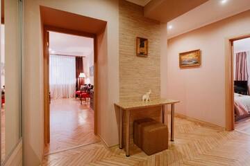 Фото номера Апартаменты с 2 спальнями Апартаменты ANNA Riga Apartment г. Рига 11