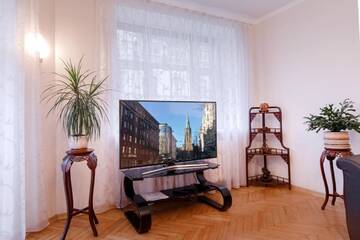 Фото номера Апартаменты с 2 спальнями Апартаменты ANNA Riga Apartment г. Рига 26