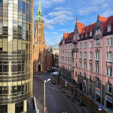 Фото номера Апартаменты с 2 спальнями Апартаменты ANNA Riga Apartment г. Рига 65
