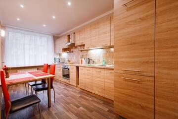 Фото номера Апартаменты с 2 спальнями Апартаменты ANNA Riga Apartment г. Рига 63
