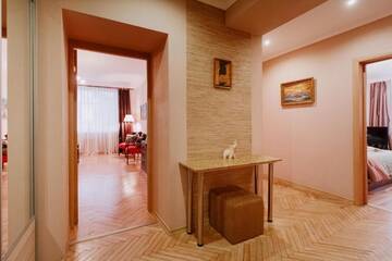 Фото номера Апартаменты с 2 спальнями Апартаменты ANNA Riga Apartment г. Рига 64