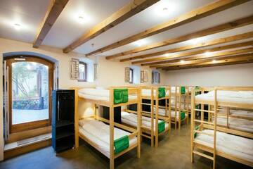 Фото номера Односпальная кровать в общем номере для женщин Хостелы Amalienhof Hostel Riga г. Рига 5
