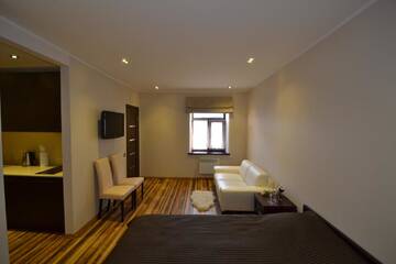 Фото номера Апартаменты-студио Апартаменты Modern Studio-apartment in the centre of Riga г. Рига 15