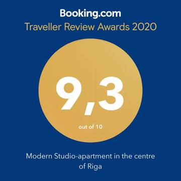 Фото Апартаменты Modern Studio-apartment in the centre of Riga г. Рига 2