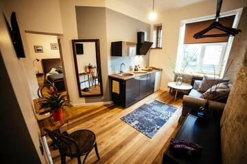 Фото номера Улучшенные апартаменты с 1 спальней Апартаменты Baltic Design Apartments г. Рига 2