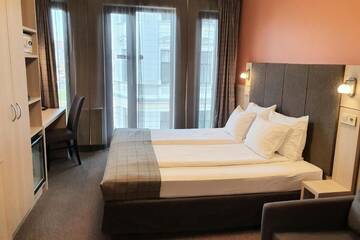 Фото номера Стандартный одноместный номер Отель Wellton Riga Hotel &amp; SPA г. Рига 5
