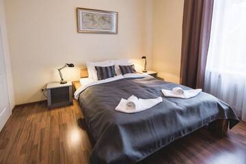 Фото номера Улучшенные апартаменты с 1 спальней Апарт-отели Bearsleys Downtown Apartments г. Рига 65