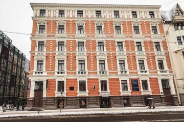 Фото номера Улучшенные апартаменты с 1 спальней Апарт-отели Bearsleys Downtown Apartments г. Рига 66