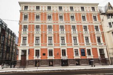 Фото номера Улучшенные апартаменты с 1 спальней Апарт-отели Bearsleys Downtown Apartments г. Рига 33