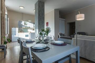Фото номера Улучшенные апартаменты с 1 спальней Апарт-отели Bearsleys Downtown Apartments г. Рига 49