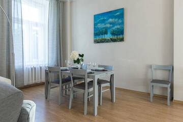 Фото номера Улучшенные апартаменты с 1 спальней Апарт-отели Bearsleys Downtown Apartments г. Рига 50