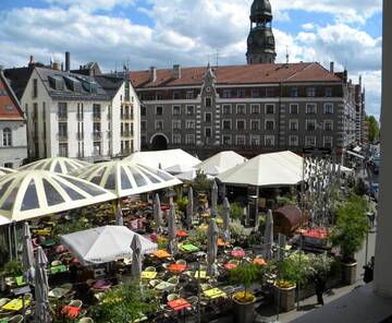 Фото номера Улучшенные апартаменты Апартаменты Apartment in medieval part of Old Riga г. Рига 19