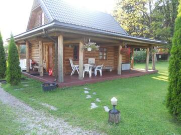 Фото номера Дом с 2 спальнями Дома для отпуска Forest Edge Lodge and House г. Рига 44