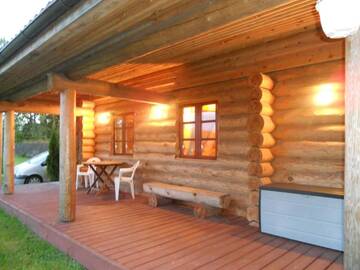 Фото номера Дом с 2 спальнями Дома для отпуска Forest Edge Lodge and House г. Рига 20