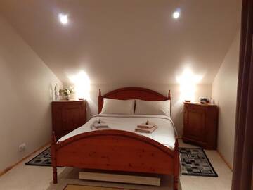 Фото номера Дом с 3 спальнями Дома для отпуска Forest Edge Lodge and House г. Рига 14