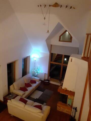 Фото номера Дом с 3 спальнями Дома для отпуска Forest Edge Lodge and House г. Рига 19