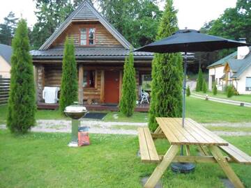 Фото номера Дом с 2 спальнями Дома для отпуска Forest Edge Lodge and House г. Рига 55