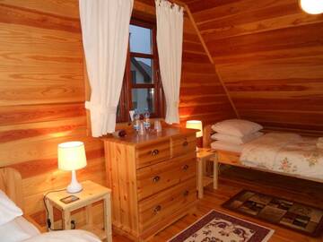 Фото номера Дом с 2 спальнями Дома для отпуска Forest Edge Lodge and House г. Рига 39