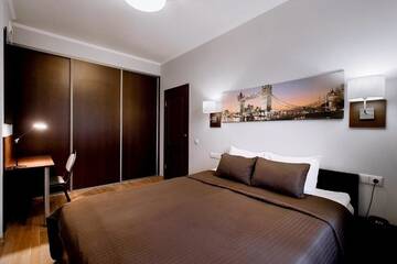 Фото номера Апартаменты с 1 спальней с двуспальной кроватью Апарт-отели RIGAAPARTMENT Sonada Aparthotel г. Рига 10