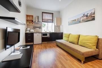 Фото номера Апартаменты с 1 спальней с двуспальной кроватью Апарт-отели RIGAAPARTMENT Sonada Aparthotel г. Рига 11