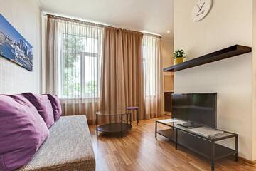 Фото номера Апартаменты с 1 спальней с двуспальной кроватью Апарт-отели RIGAAPARTMENT Sonada Aparthotel г. Рига 23