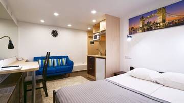 Фото номера Апартаменты-студио на 1 этаже Апарт-отели RIGAAPARTMENT Sonada Aparthotel г. Рига 3