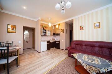 Фото номера Апартаменты с 1 спальней Апартаменты Apartments Amber Riga г. Рига 37