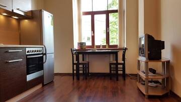 Фото номера Семейные апартаменты с 1 спальней Апартаменты Riga Centre Sun Apartments г. Рига 59