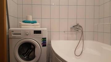 Фото номера Семейные апартаменты с 1 спальней Апартаменты Riga Centre Sun Apartments г. Рига 29