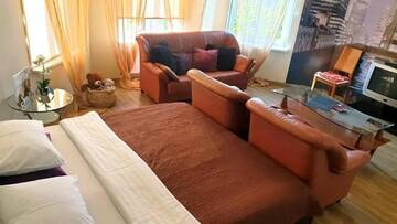 Фото номера Апартаменты с 1 комнатой Апартаменты Riga Centre Sun Apartments г. Рига 5