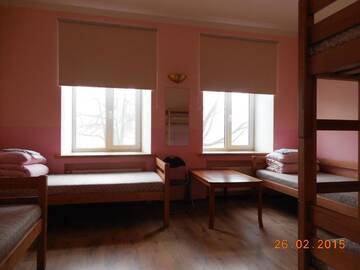 Фото номера Семейный номер с общей ванной комнатой Хостелы Gogol Park Hostel г. Рига 16