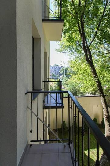 Фото номера Уютные апартаменты с 1 спальней и балконом Апартаменты Riga Lux Apartments - Ernesta, Free parking г. Рига 13