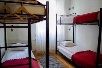 Фото номера Общий 4-местный номер Хостелы Red Nose Hostel г. Рига 2