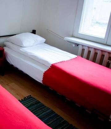 Фото номера Одноместный номер Хостелы Red Nose Hostel г. Рига 4