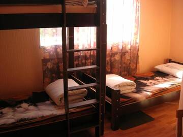Фото номера Трехместный номер с общей ванной комнатой Хостелы Central Park Hostel г. Рига 50