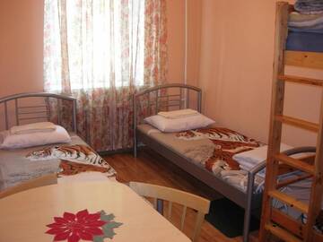 Фото номера Трехместный номер с общей ванной комнатой Хостелы Central Park Hostel г. Рига 51