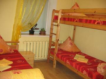Фото номера Трехместный номер с общей ванной комнатой Хостелы Central Park Hostel г. Рига 34