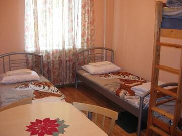 Фото номера Трехместный номер с общей ванной комнатой Хостелы Central Park Hostel г. Рига 8