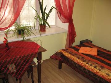 Фото номера Одноместный номер с общей ванной комнатой Хостелы Central Park Hostel г. Рига 10