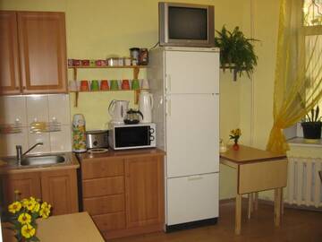 Фото номера Трехместный номер с общей ванной комнатой Хостелы Central Park Hostel г. Рига 16