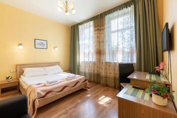 Фото номера Классический двухместный номер с 1 кроватью Отель Spare Hotel and Bowling г. Рига 5