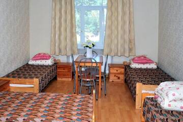 Фото номера Четырехместный номер Хостелы Happy Hostel г. Рига 5
