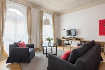 Фото номера Двухкомнатные апартаменты Отель Neiburgs Hotel г. Рига 9
