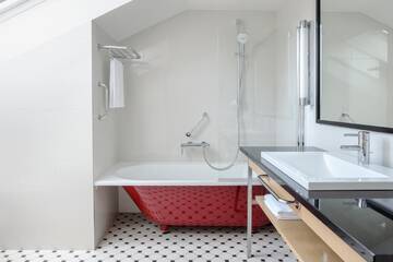 Фото номера Двухуровневые апартаменты Отель Neiburgs Hotel г. Рига 3